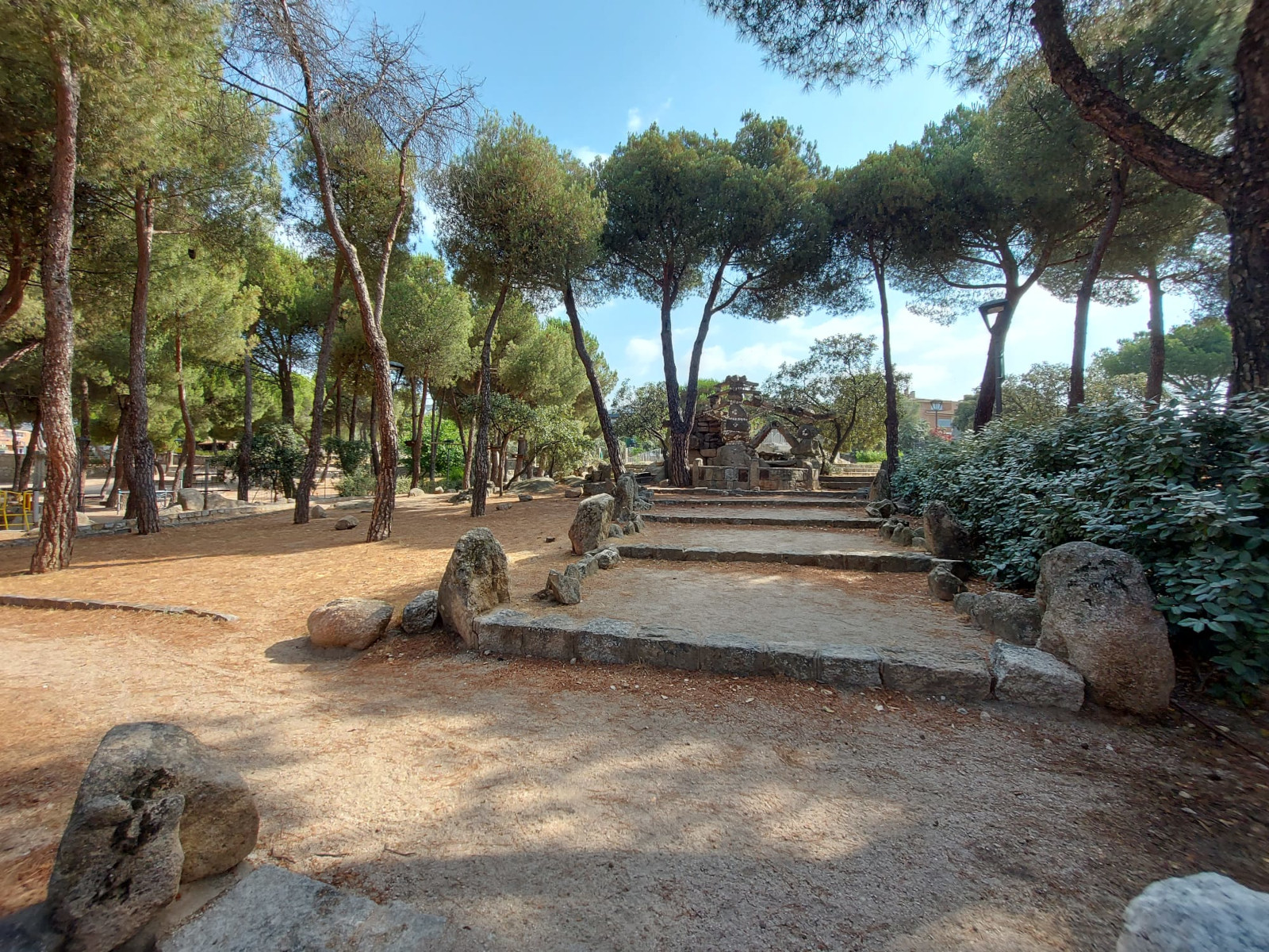 imagen del Parque Julio Herrero, ubicado en Torrelodones